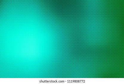 Light Green vector cover with spots. Modern abstract illustration with colorful water drops. Pattern can be used for futuristic ad, booklets.