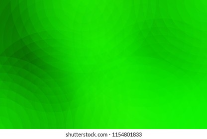 Light Green vector cover with spots. Abstract illustration with colored bubbles in nature style. Pattern can be used for ads, leaflets.
