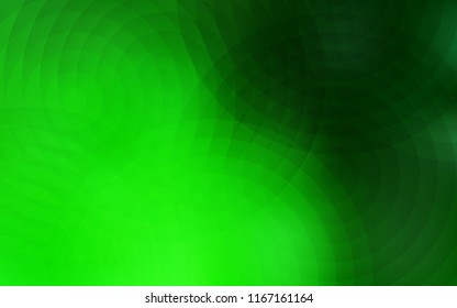 Light Green vector cover with spots. Blurred bubbles on abstract background with colorful gradient. Pattern can be used for ads, leaflets.