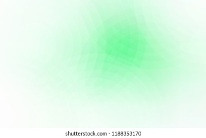 Light Green vector cover with spots. Beautiful colored illustration with blurred circles in nature style. Pattern can be used for futuristic ad, booklets.
