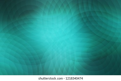 Light Green vector cover with spots. Abstract illustration with colored bubbles in nature style. Pattern can be used as texture of wallpapers.