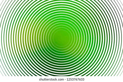 Light Green vector cover with spots. Glitter abstract illustration with blurred drops of rain. Pattern of water, rain drops.