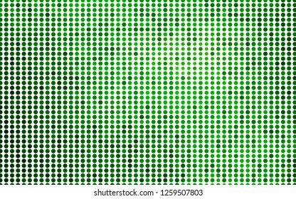 Light Green vector cover with spots. Modern abstract illustration with colorful water drops. Template for your brand book.