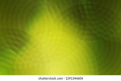 Light Green vector cover with spots. Beautiful colored illustration with blurred circles in nature style. Beautiful design for your business advert.