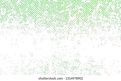 Light Green vector cover with spots. Blurred bubbles on abstract background with colorful gradient. Pattern for ads, booklets.