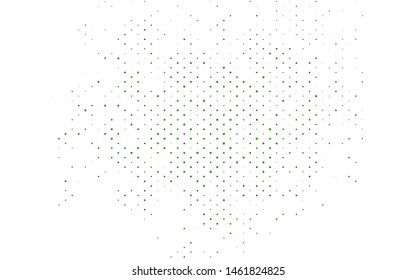 Light Green vector cover with spots. Blurred decorative design in abstract style with bubbles. Pattern for beautiful websites.