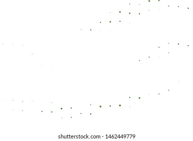 Light Green vector cover with spots. Beautiful colored illustration with blurred circles in nature style. Pattern for ads, leaflets.