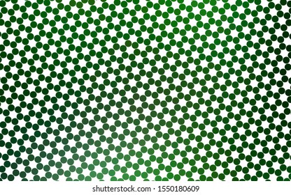 Light Green vector cover with spots. Beautiful colored illustration with blurred circles in nature style. Pattern for beautiful websites.