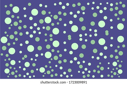 Tapa vectorial VERDE clara con manchas. Ilustración abstracta con burbujas de colores al estilo natural. Patrón para sitios web hermosos.