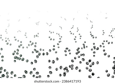 Light Green vector cover with spots. Modern abstract illustration with colorful water drops. Pattern for beautiful websites.