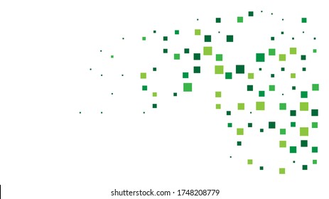 Light green vector cover with square. Design for posters, banners. Vector illustration.