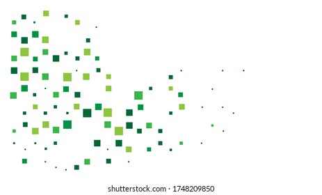 Light green vector cover with square. Design for posters, banners. Vector illustration.
