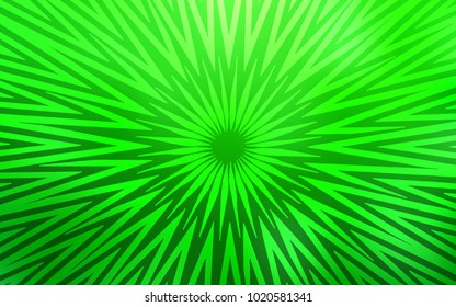 Hellgrüne Vektorgrafik mit Streifen. Moderne, geometrische abstrakte Illustration mit Flecken. Muster für Ihre Business-Websites.