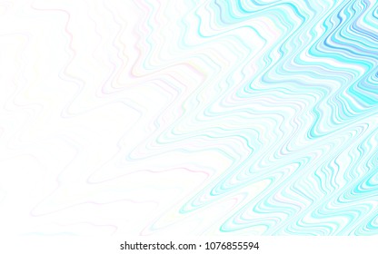 Light Green vector cover with stright stripes. Blurred decorative design in simple style with lines. Best design for your ad, poster, banner.