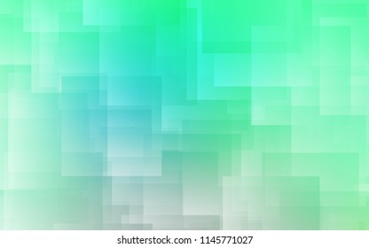 Light Green vector cover with stright stripes. Glitter abstract illustration with colored sticks. The pattern for ad, booklets, leaflets.