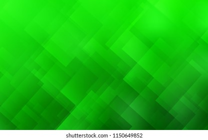 Light Green vector cover with stright stripes. Blurred decorative design in simple style with lines. The pattern for ad, booklets, leaflets.