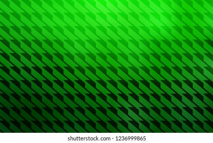 Light Green vector cover with stright stripes. Lines on blurred abstract background with gradient. Template for your beautiful backgrounds.