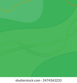 Hellgrüne Vektorgrafik krumme abstrakte Vorlage. Bunte Illustration im abstrakten gekröpften Stil mit Farbverlauf. Die komplett neue Vorlage kann für Ihr brandes Buch verwendet werden.