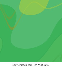 Light Green vector crooked abstract template. Colorful illustration in abstract cranked style with gradient. The completely new template can be used for your brand book.