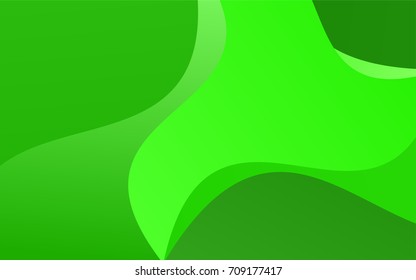 Light Green vector crooked abstract pattern. An elegant bright illustration with gradient. A completely new design for your business.