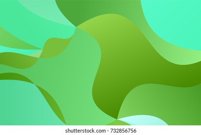 Light Green vector crooked abstract background. Brand-new colored illustration in blurry style with gradient. The best blurred design for your business.