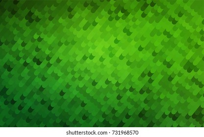 Light Green vector curved template. Shining crooked illustration in a brand-new style. The polygonal design can be used for your web site.