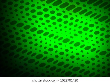 Light Green vector doodle blurred pattern. Shining colored illustration with doodles in Zen tangle style. The elegant pattern can be used as a part of a brand book.