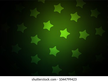 Light Green vector doodle blurred template. Brand-new colored illustration in blurry style with doodles. A new texture for your design.