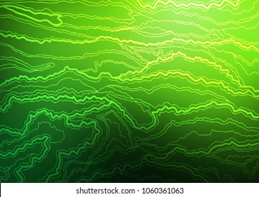 Light Green vector doodle blurred background. Doodles on blurred abstract background with gradient. The elegant pattern can be used as a part of a brand book.