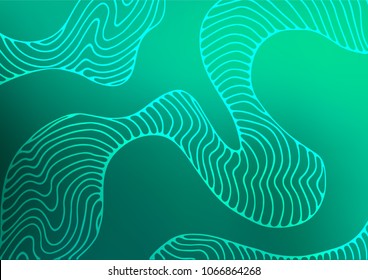 Light Green vector doodle blurred background. Sketchy hand drawn doodles on blurred background. The pattern can be used for heads of websites and designs.