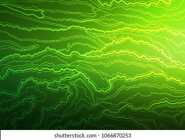 Light Green vector doodle blurred template. Doodles on blurred abstract background with gradient. The best blurred design for your business.