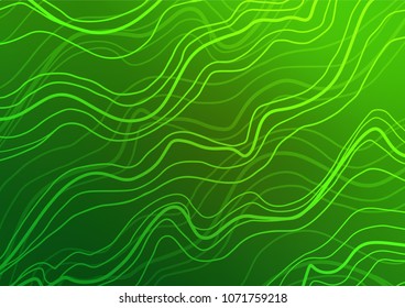 Light Green vector doodle blurred pattern. A completely new color illustration in doodle style. The pattern can be used for wallpapers and coloring books.