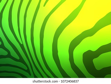 Light Green vector doodle blurred texture. Modern geometrical abstract illustration with doodles. The template can be used as a background for cell phones.