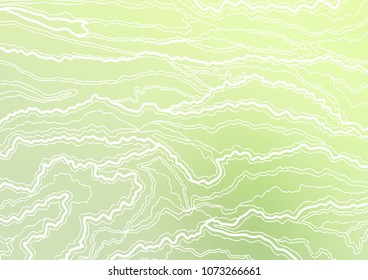Light Green vector doodle blurred pattern. A vague abstract illustration with doodles in Indian style. Brand-new design for your business.