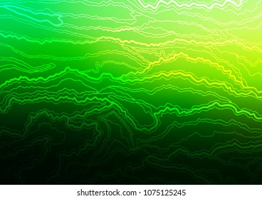 Light Green vector doodle blurred texture. Shining colored illustration with doodles in Zen tangle style. The completely new template can be used for your brand book.