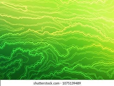 Light Green vector doodle blurred pattern. An elegant bright illustration with lines in Natural style. The doodle design can be used for your web site.
