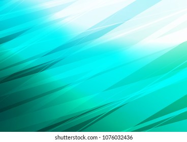 Light Green vector doodle blurred background. Glitter abstract illustration with doodles and Zen tangles. The template can be used as a background for cell phones.