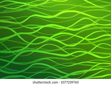 Light Green vector doodle blurred background. A completely new color illustration in doodle style. The elegant pattern can be used as a part of a brand book.