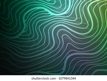 Light Green vector doodle blurred template. Modern geometrical abstract illustration with doodles. The doodle design can be used for your web site.