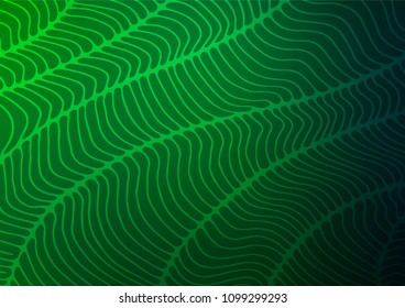 Light Green vector doodle blurred texture. Decorative shining illustration with doodles on abstract template. A completely new template for your business design.