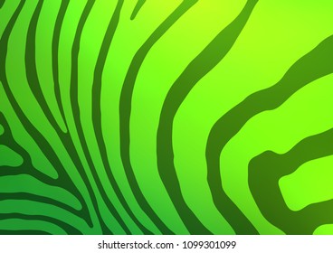 Light Green vector doodle blurred pattern. Creative illustration in blurred style with doodles and Zen tangles. A completely new template for your business design.