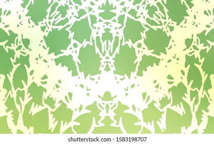 Light Green vector doodle blurred background. Creative illustration in blurred style with doodles made by child. The completely new template can be used for your brand book.