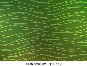 Light Green vector doodle blurred background. Geometric doodle illustration in Origami style with gradient. The pattern can be used for coloring books and pages for kids.