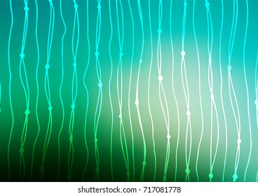 Light Green vector doodle blurred background. Glitter abstract illustration with doodles. Hand painted design for web, leaflet, textile.