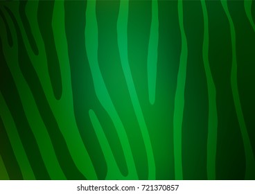 Light Green vector doodle blurred template. Glitter abstract illustration with doodles and Zen tangles. The elegant pattern can be used as a part of a brand book.