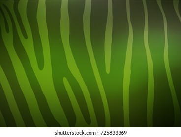 Light Green vector doodle blurred background. An elegant bright illustration with lines in Natural style. The textured pattern can be used for website.