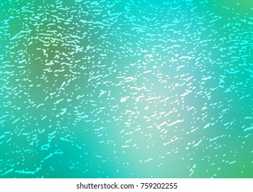 Light Green vector doodle blurred texture. Doodles on blurred abstract background with gradient. A completely new design for your business.