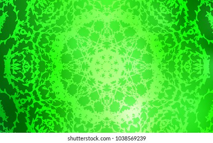 Light Green vector doodle bright layout. A completely new color illustration in doodle style drawn by child. The textured pattern can be used for website.