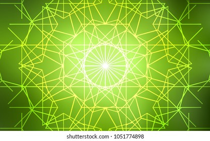 Light Green vector doodle bright template. Creative illustration in blurred style with doodles made by child. A new texture for your design.