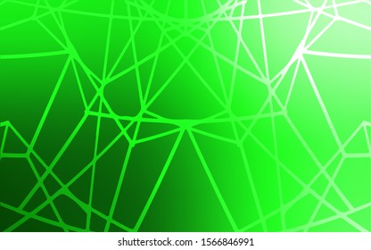 Light Green vector doodle bright background. Glitter abstract illustration with doodles and lines drawn by child. A completely new template for your business design.